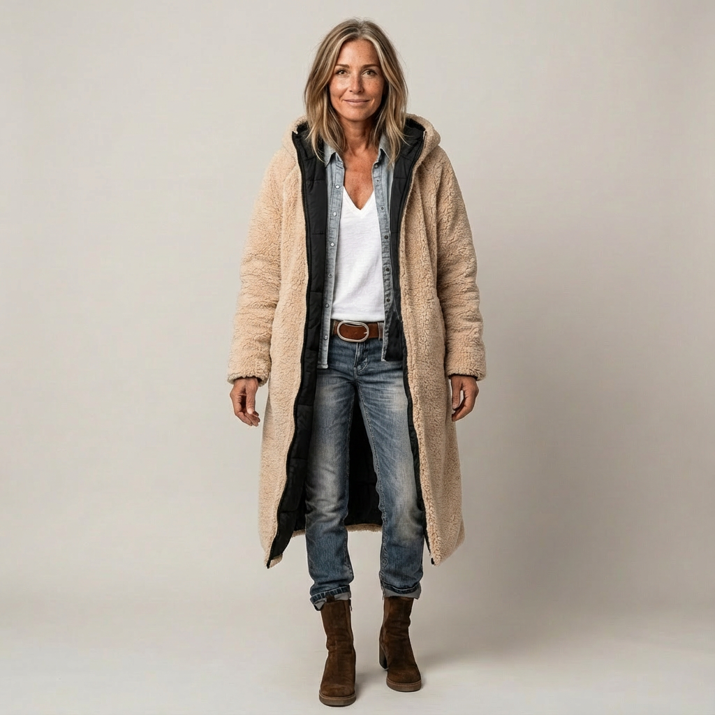 Amelia | Elegant vändbar kappa